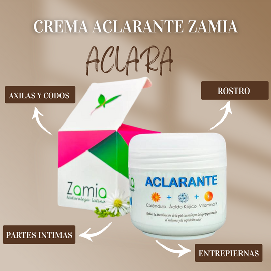 Crema Aclarante Zamia 🌙✨